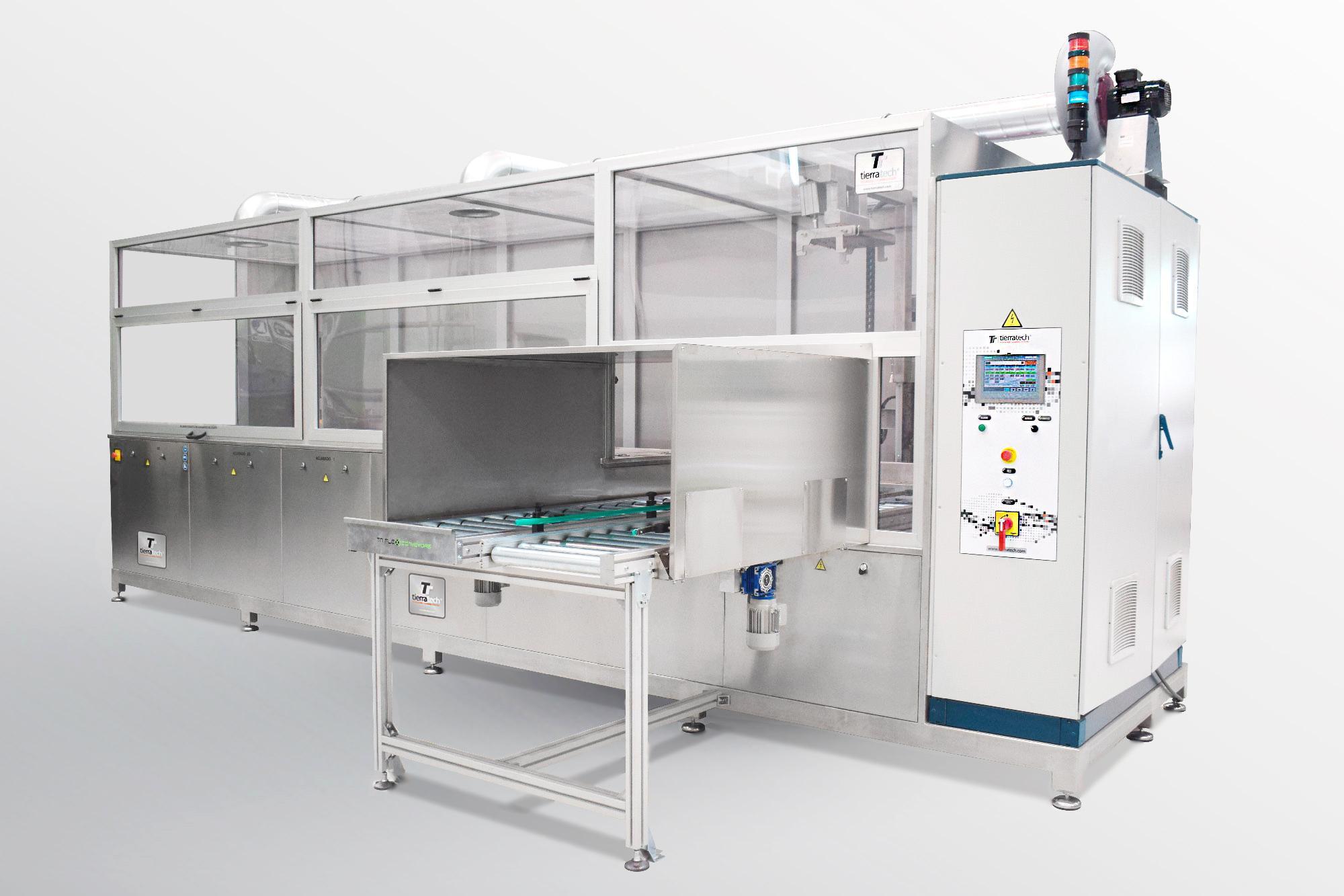 KUNDENSPEZIFISCHE AUTOMATISCHE ULTRASCHALLREINIGUNGSANLAGEN