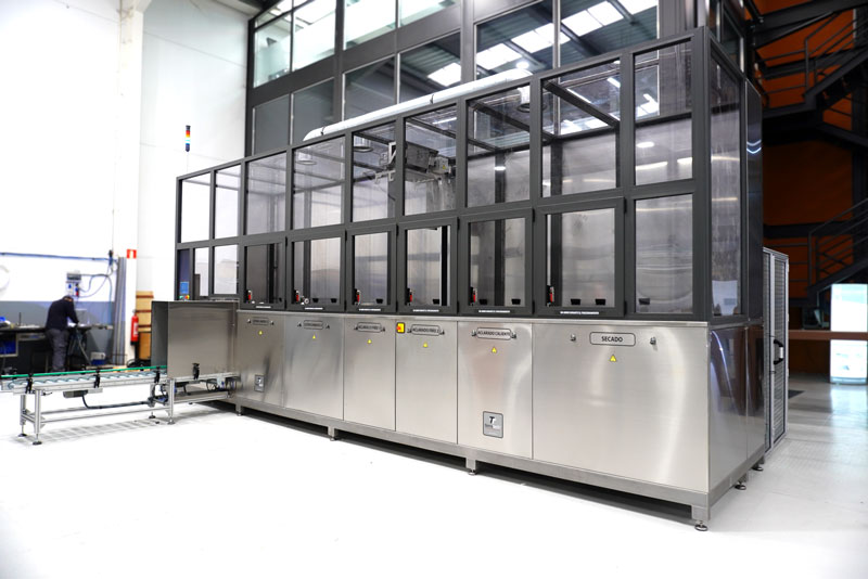 Automatische Ultraschallreinigungsanlage 6-becken spezialanlage 260L​