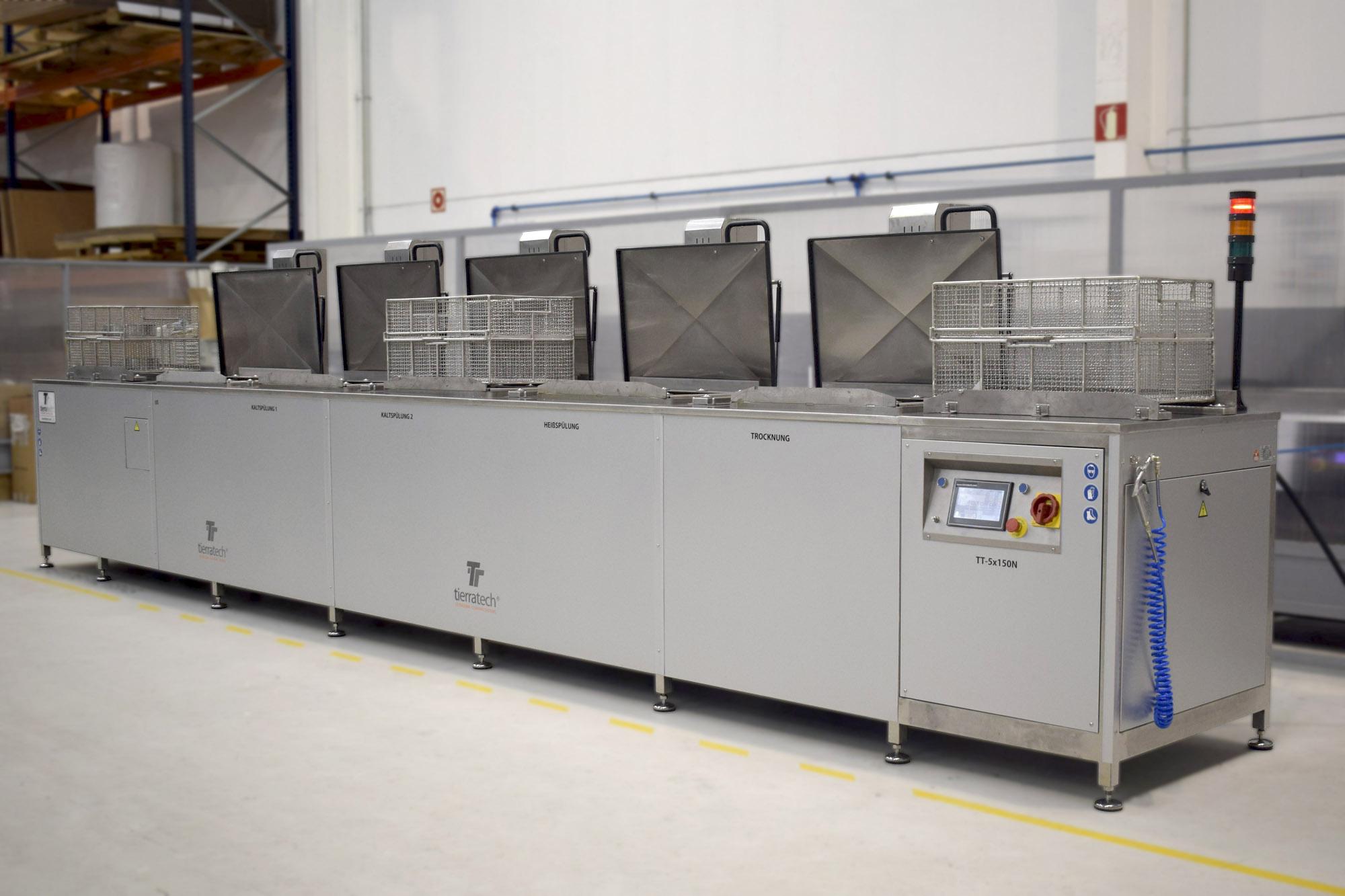 Manuelle Mehrbeckenanlage – 5 Becken, anlage 150 L