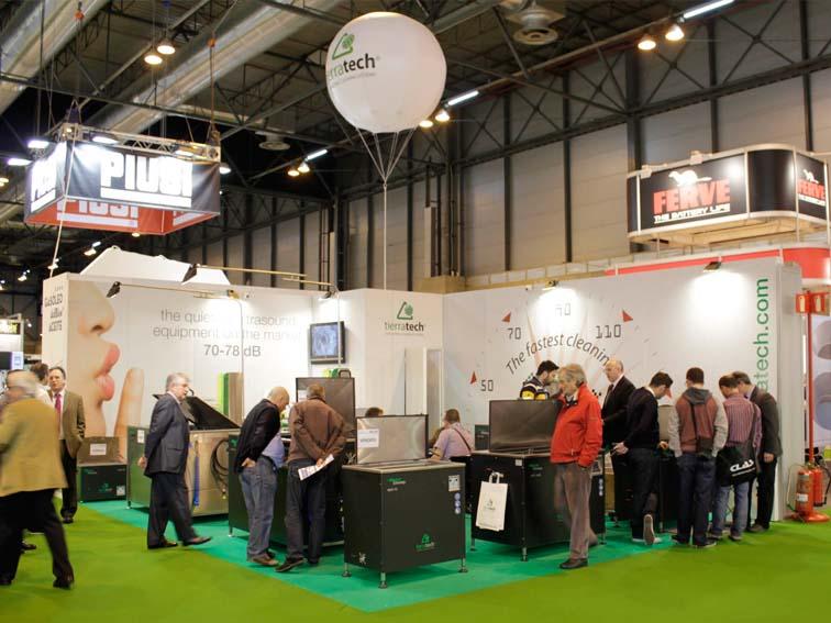 TierraTech® présente ses solutions de nettoyage ultrasonique industriel à MOTORTEC 2015