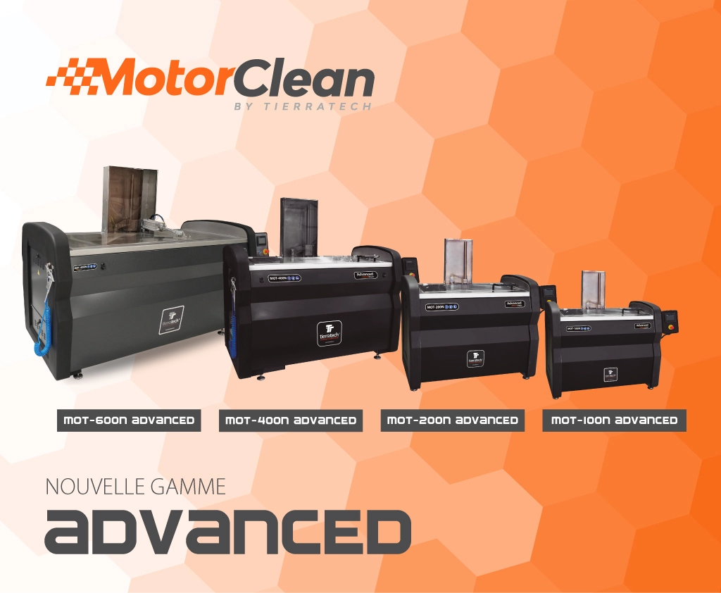 Nouvelle ligne Advanced Motor Clean movil
