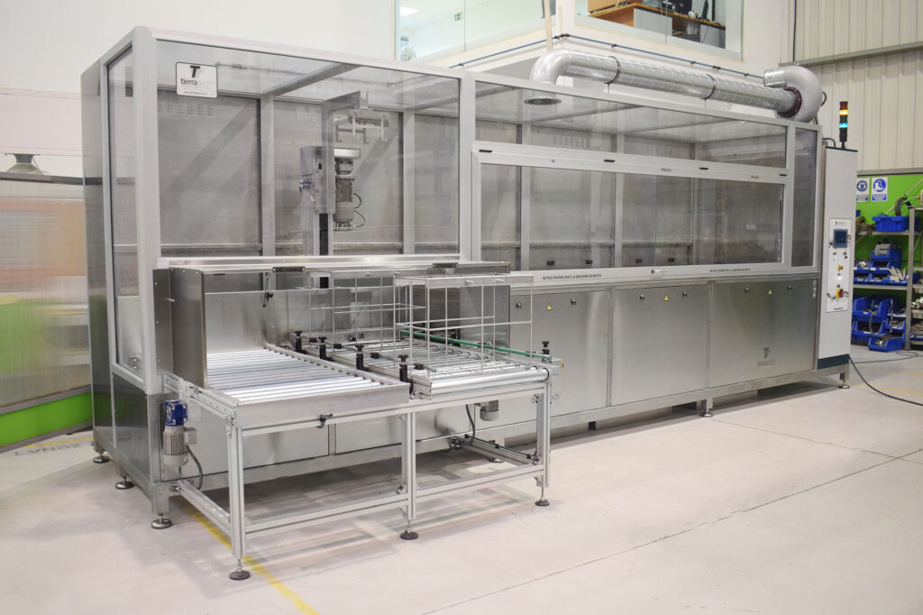 Industrial ultrasonic cleaning equipment 3 tanks 260L​