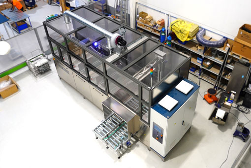 Industrial ultrasonic cleaning equipment 3 - STAGE SYSTEM 530L​