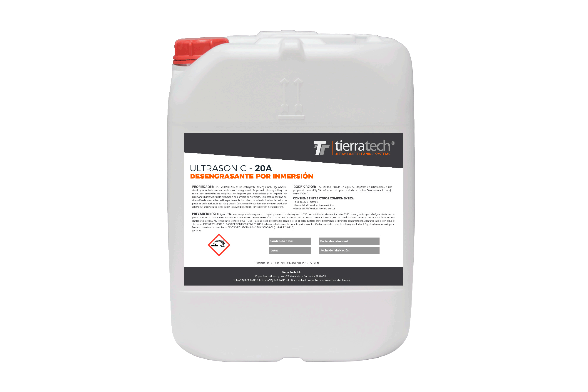 Ultrasonic cleaner solution Ultrasonic - 20A​