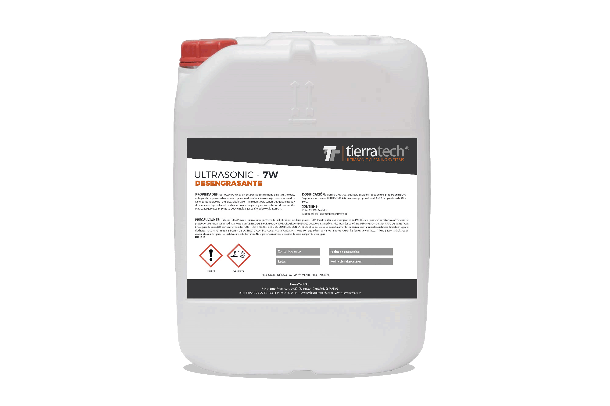 Ultrasonic cleaner solution Ultrasonic - 7W​