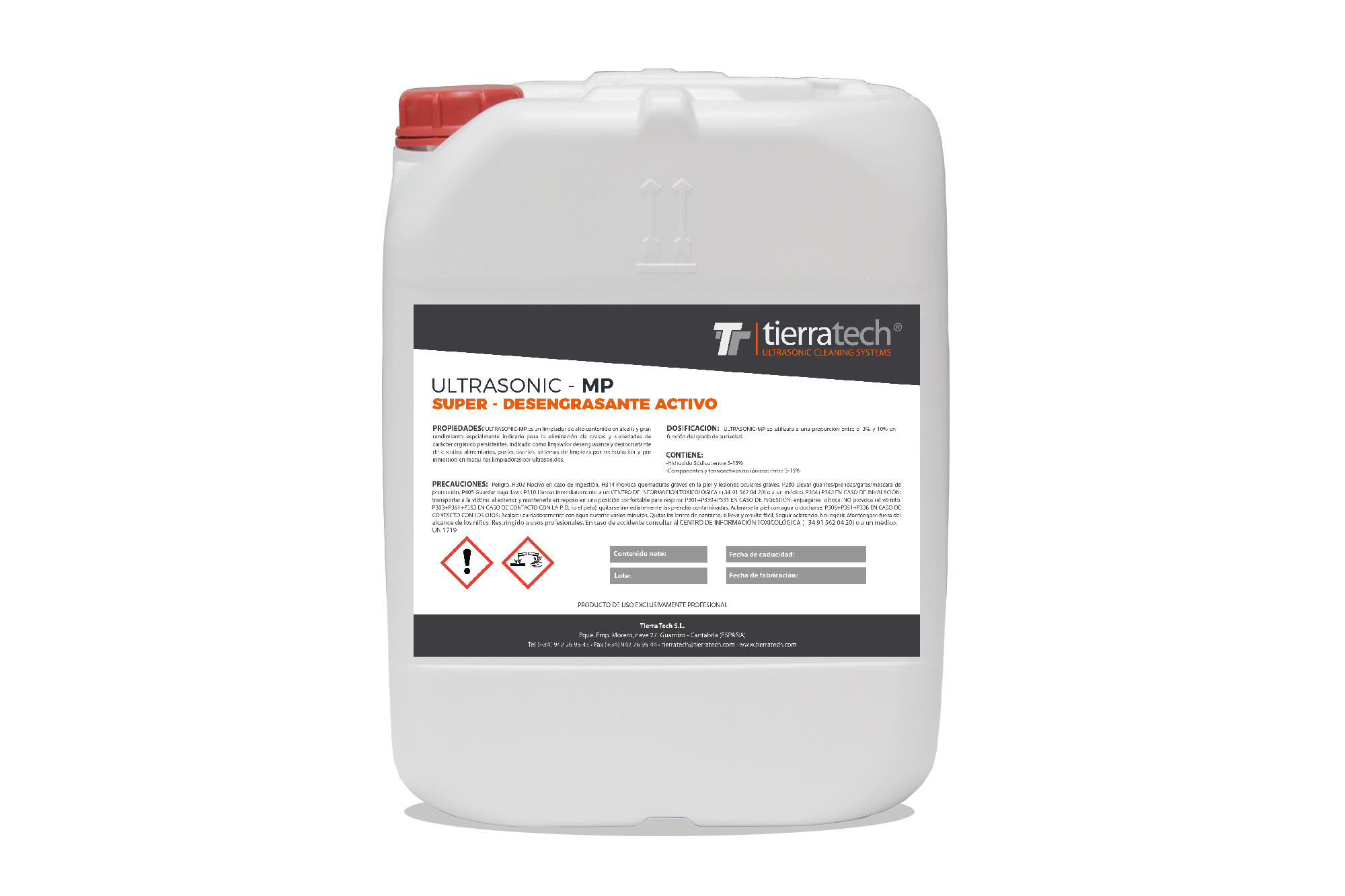 Ultrasonic cleaner solution Ultrasonic - MP