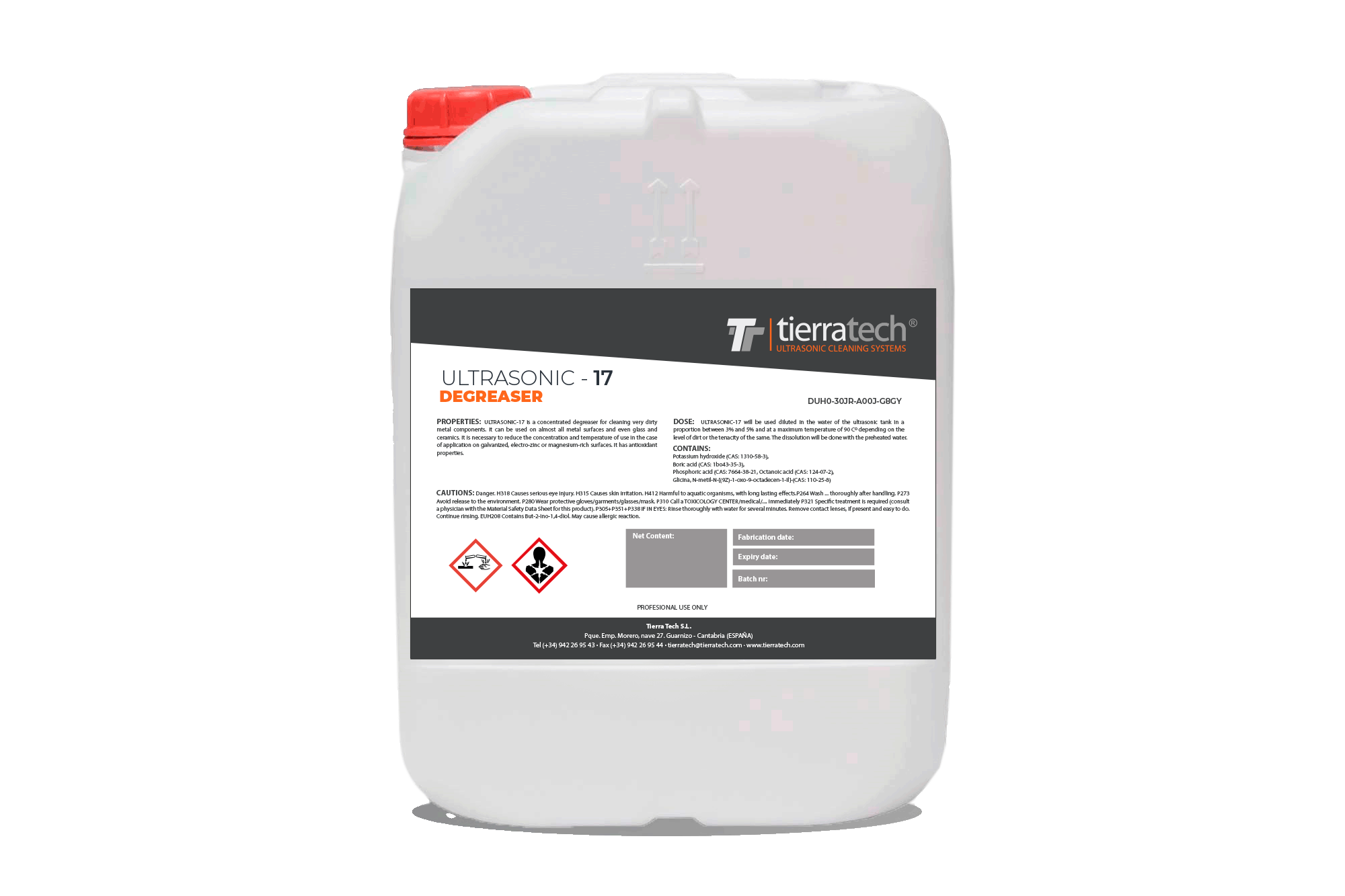 Ultrasonic cleaner solution Ultrasonic - 17