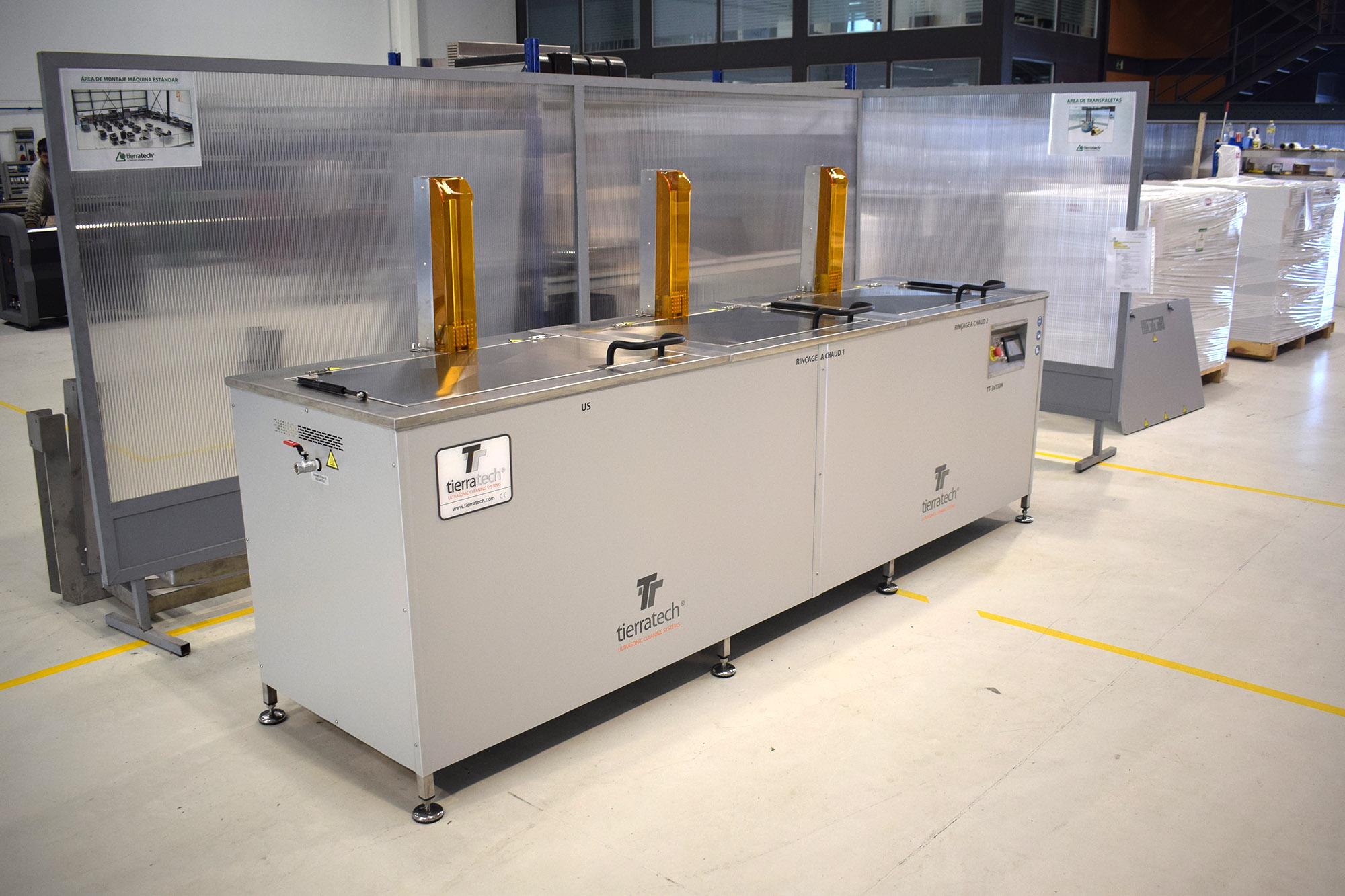Sistema di Lavaggio Ultrasuoni 3 Stadi 150L