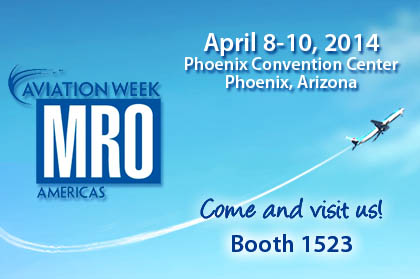 Tierra Tech USA will be exhibiting at MRO Americas 2014 8 2014 MRO Americas Phoenix Tierra Tech