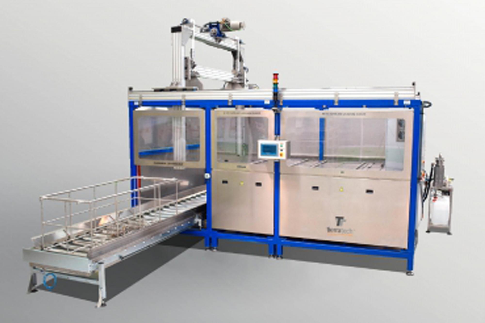 Apparecchio a ultrasuoni industriale BICUBA 1000 L