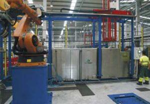 INSTALACIÓN DE LIMPIEZA POR ULTRASONIDOS AUTOMATIZADA EN LÍNEA DE CORTE 1 Tierra Tech Lavaggio Industriale article