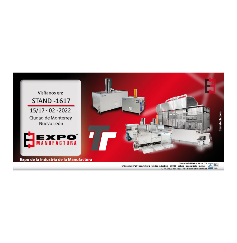 TierraTech estará presente en la Expo Manufactura 9 Firma MONTERREY 2111