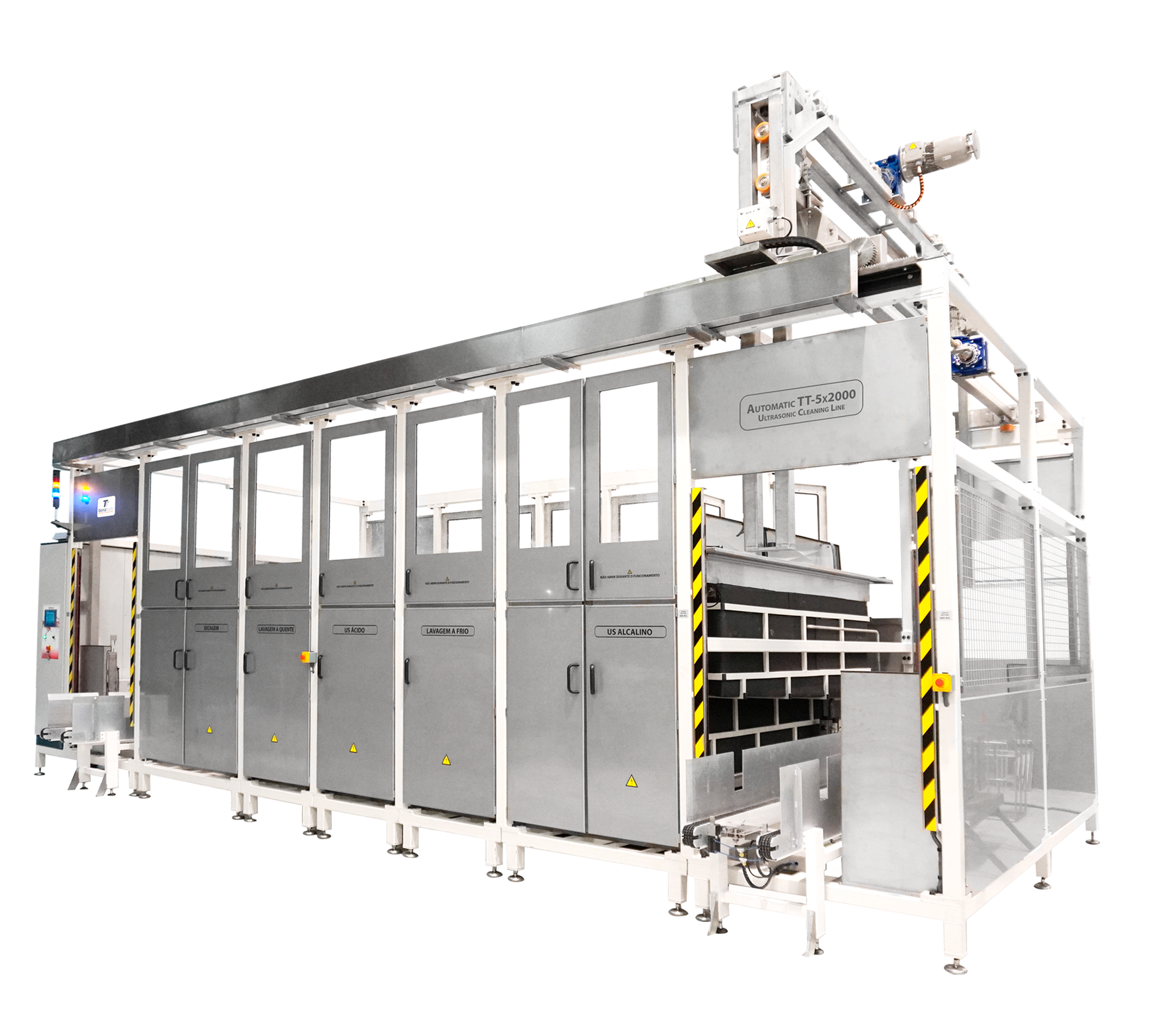 Equipo ultrasonidos industrial 5 cubas 2025 L