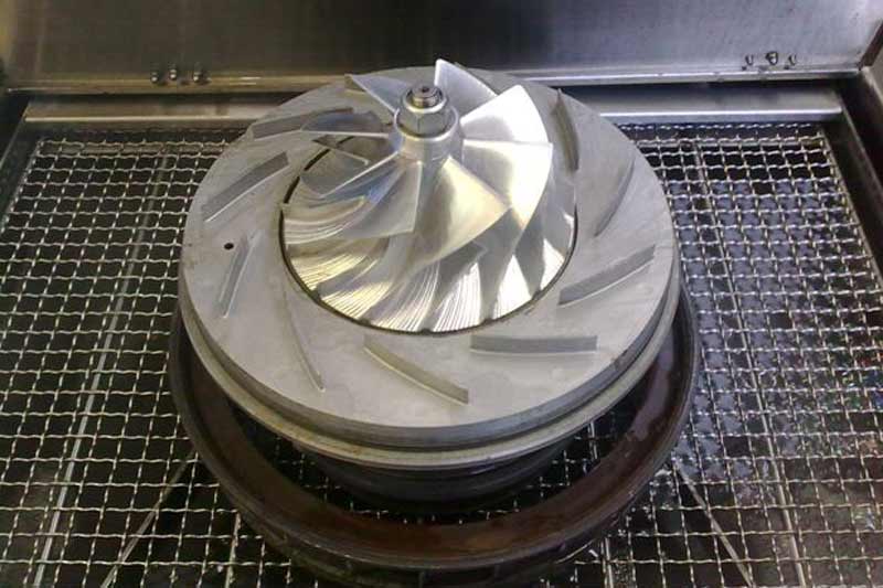 Limpeza de turbo