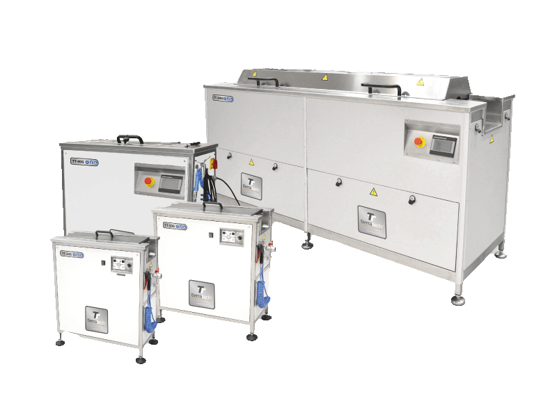 Limpeza por ultra-sons industriais