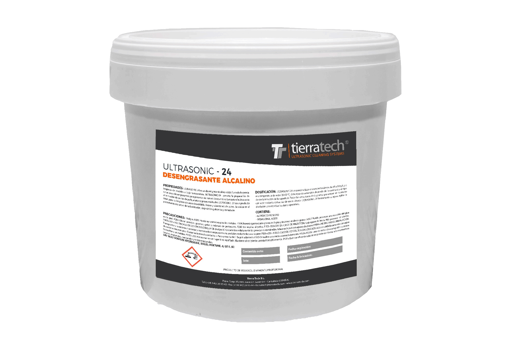 Produto de limpeza por ultra-sons Ultrasonic - 24