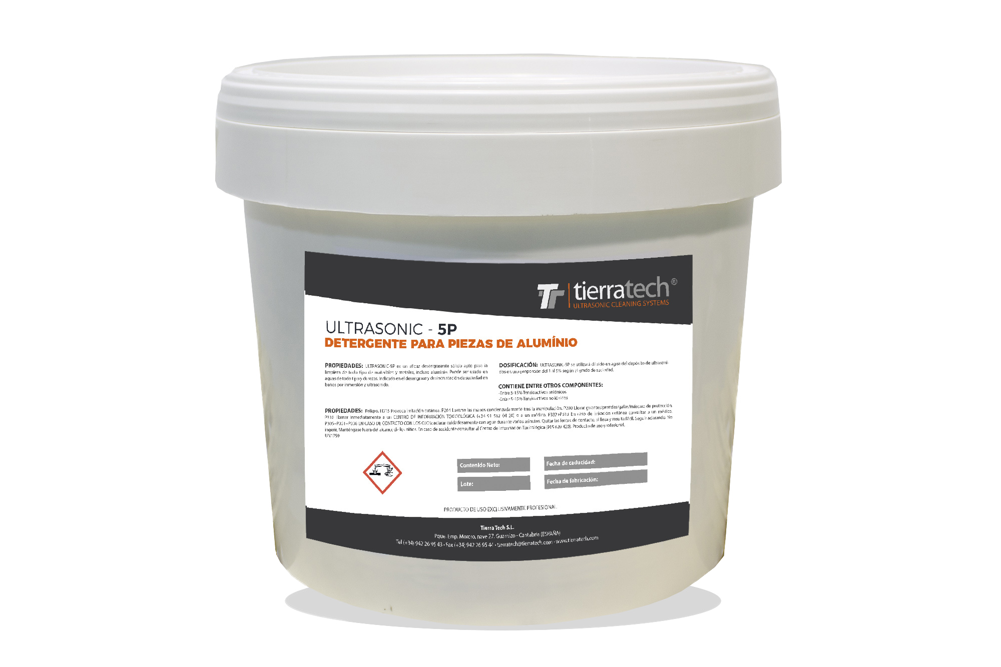 Produto de limpeza por ultra-sons Ultrasonic - 5P​