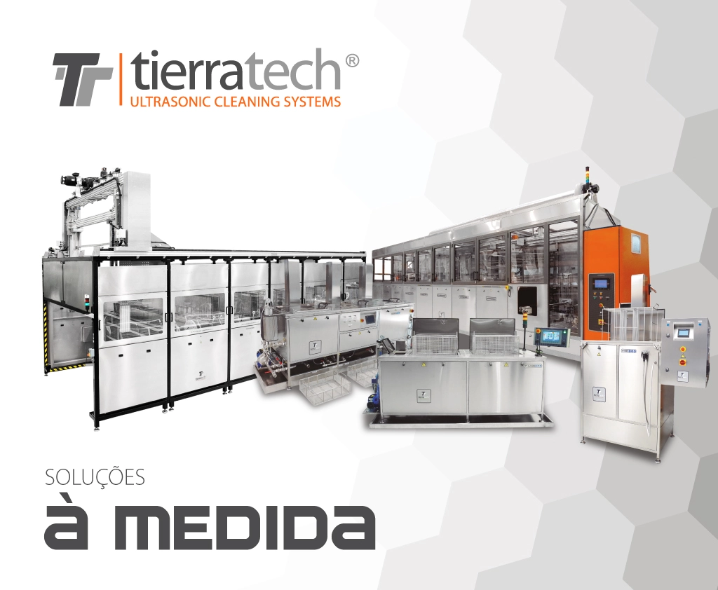 Equipamento de limpeza por ultra-sons Tierratech