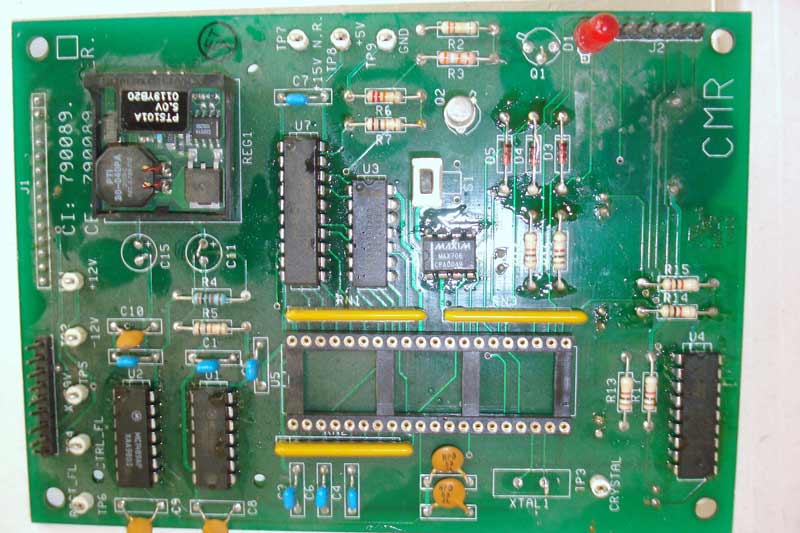 electronic cleaning machine