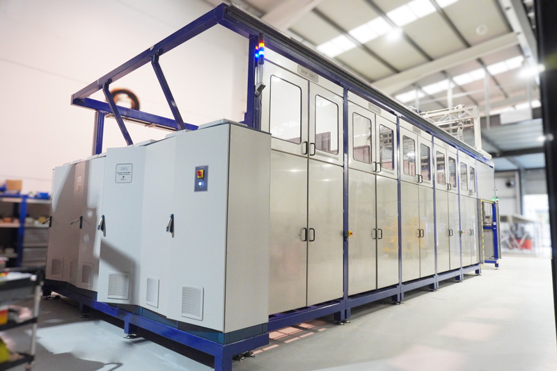 Ultrasonic cleaning equipment 4-STAGE SYSTEM 1955 Ga
