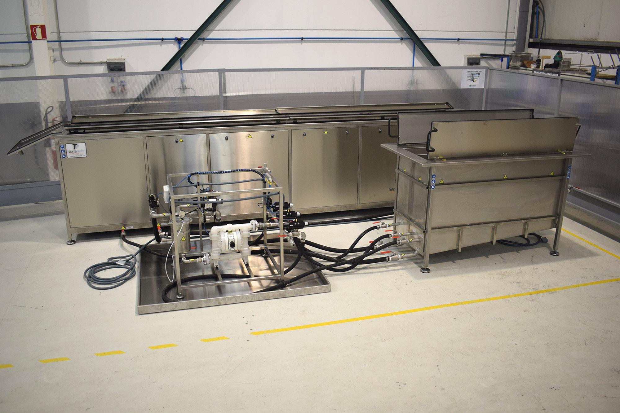 Ultrasonic cleaning equipment 3- STAGE MACHINE 317 Ga​