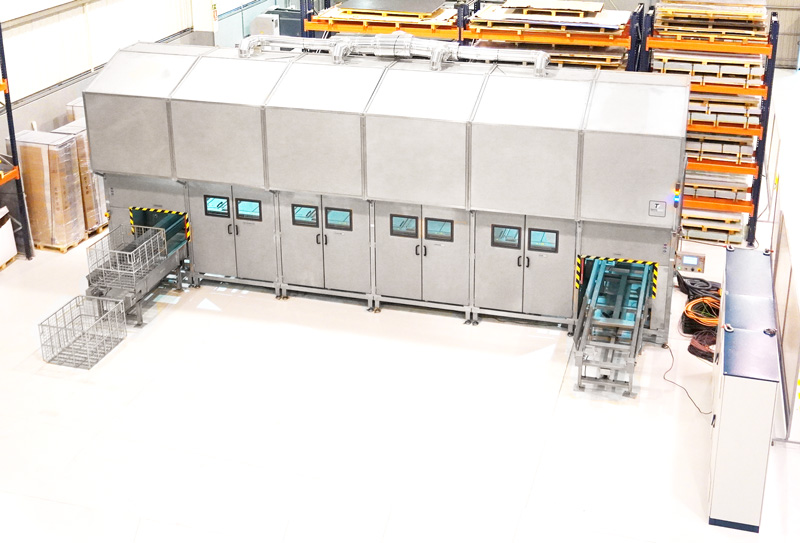 Ultrasonic cleaning equipment 4 stage system 392 Ga
