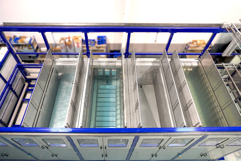Ultrasonic cleaning equipment 4-STAGE SYSTEM 1955 Ga
