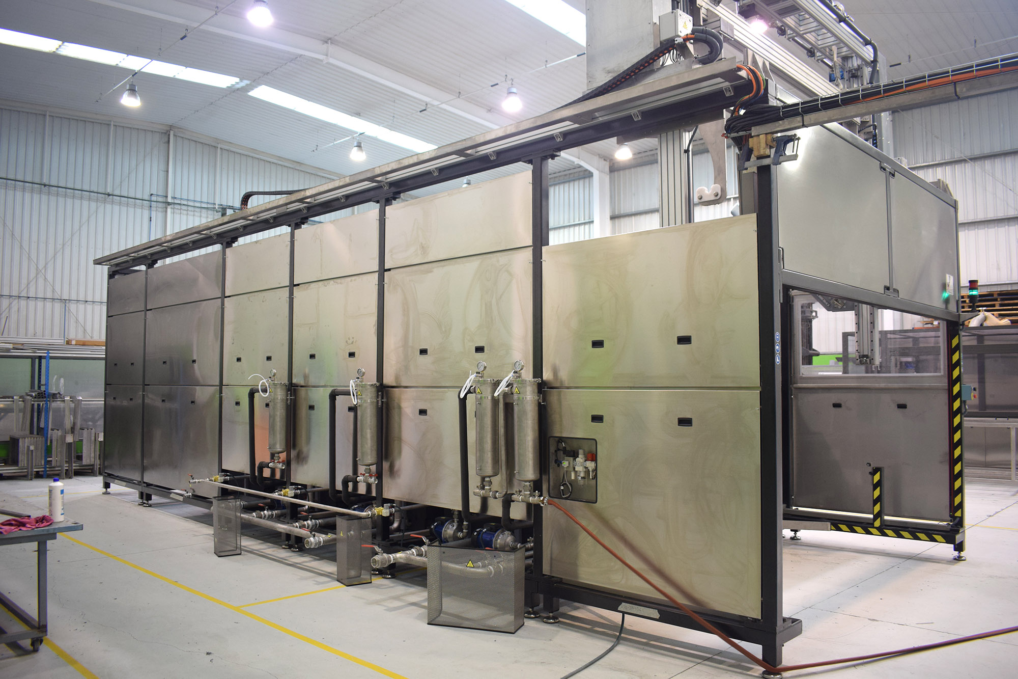 Ultrasonic cleaning equipment 4-STAGE SYSTEM 660 Ga