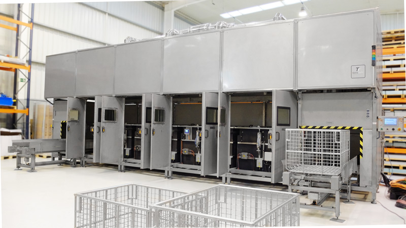 Ultrasonic cleaning equipment 4 stage system 392 Ga