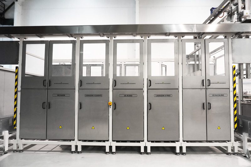 Ultrasonic cleaning equipment 5-STAGE SYSTEM 535 Ga