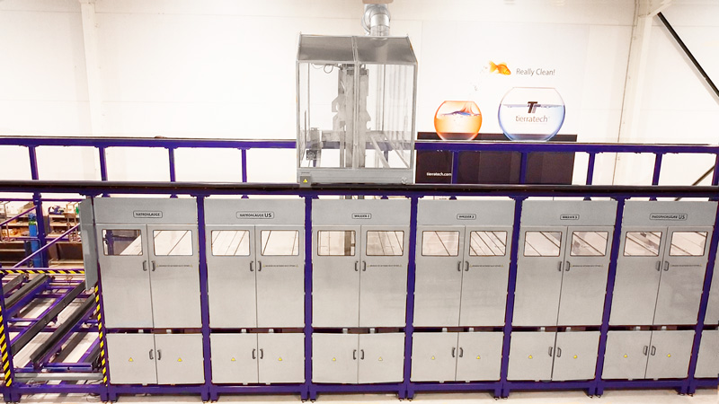 Ultrasonic cleaning equipment 7 STAGE SYSTEM 2906 Ga