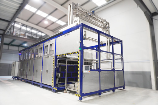 Ultrasonic cleaning equipment 4-STAGE SYSTEM 1955 Ga