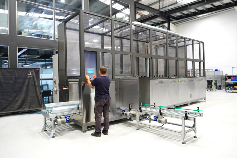 Ultrasonic cleaning equipment 6 - STAGE SYSTEM 69 Ga