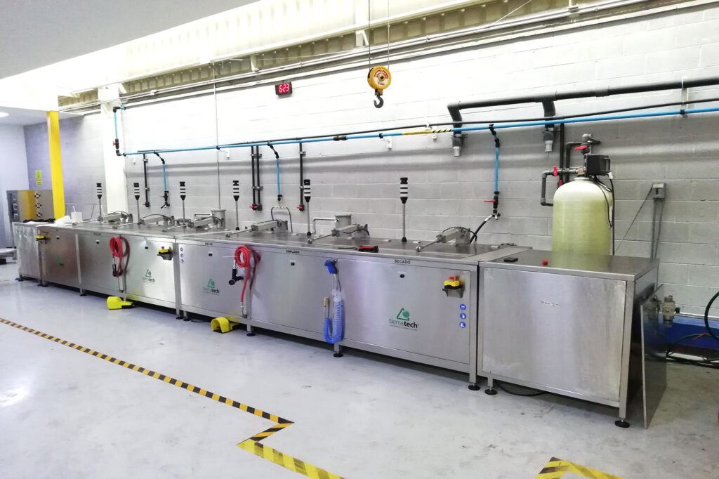 Special Ultrasonic Cleaning Machine for Voestalpine 10 Special Ultrasonic Cleaning Machine for Voestalpine – Metal Components
