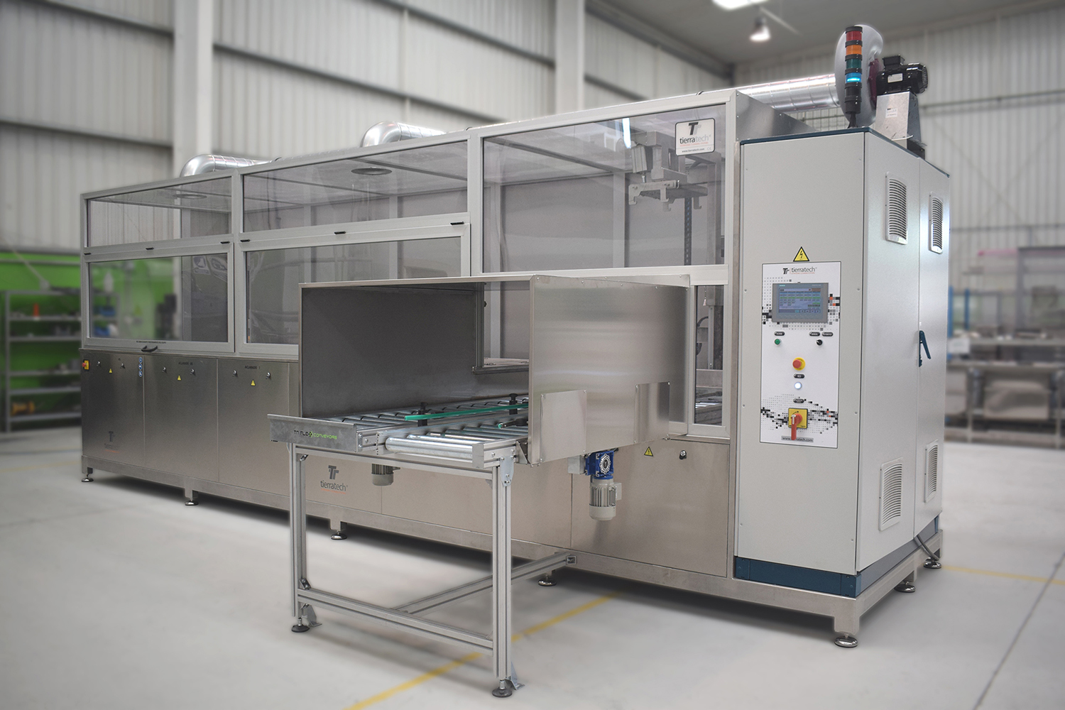 TT-400N WFS + AF + AC + S – Automatic Ultrasonic Cleaning System for Automotive Valves