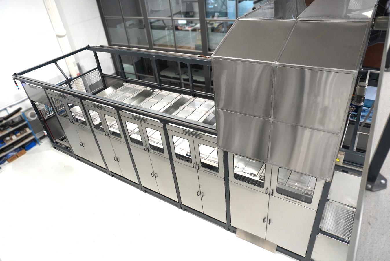 Ultrasonic cleaning equipment 5 stage system 1585 Gal