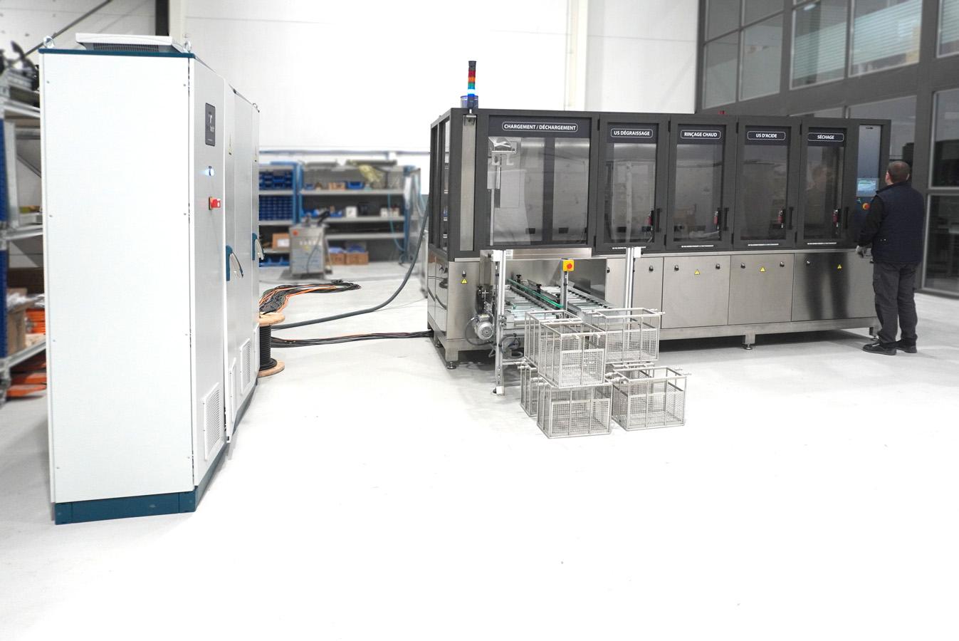 Ultrasonic cleaning equipment 4 stage system 17 Ga
