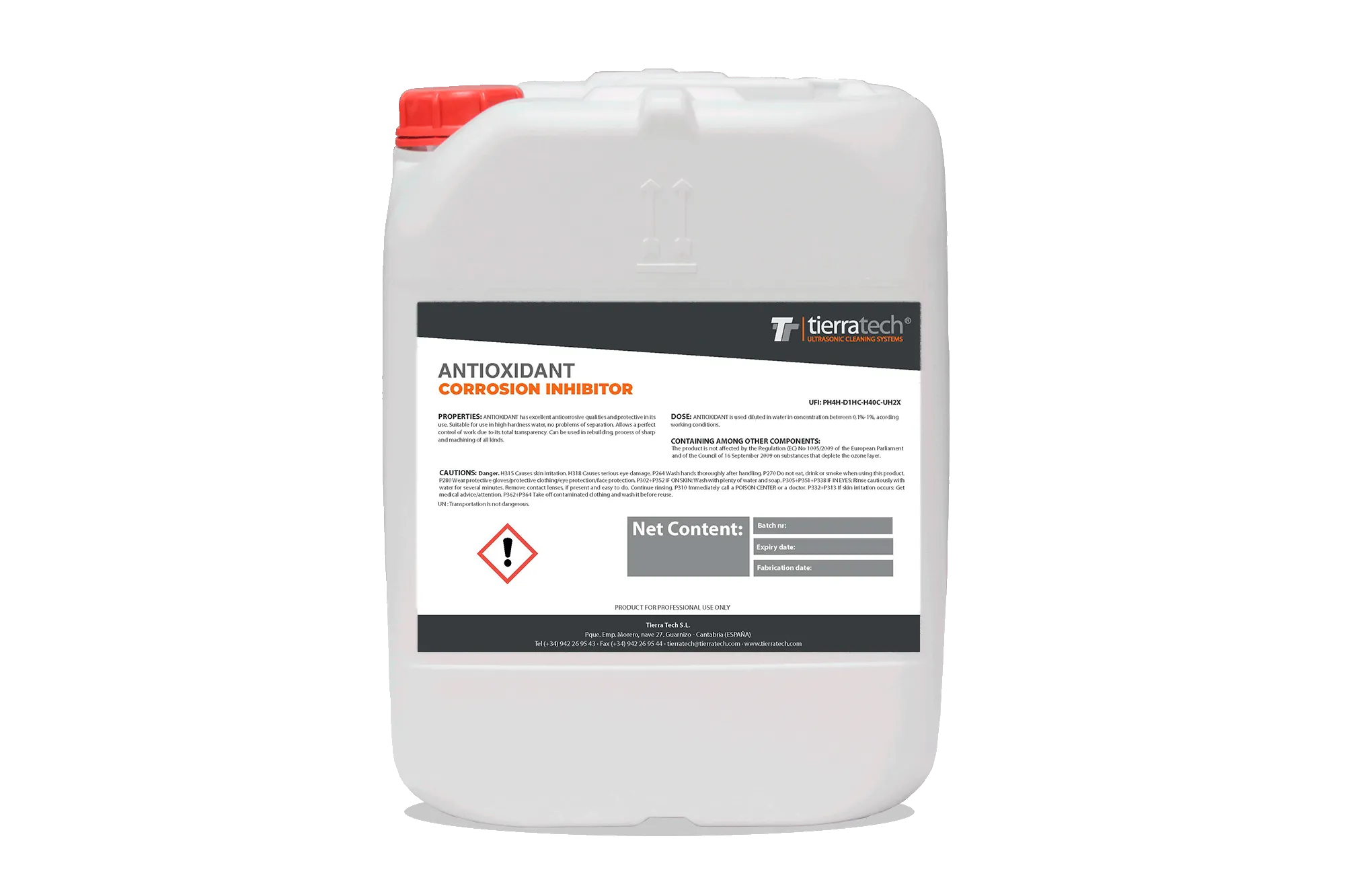 Ultrasonic cleaner solution Antioxidant​