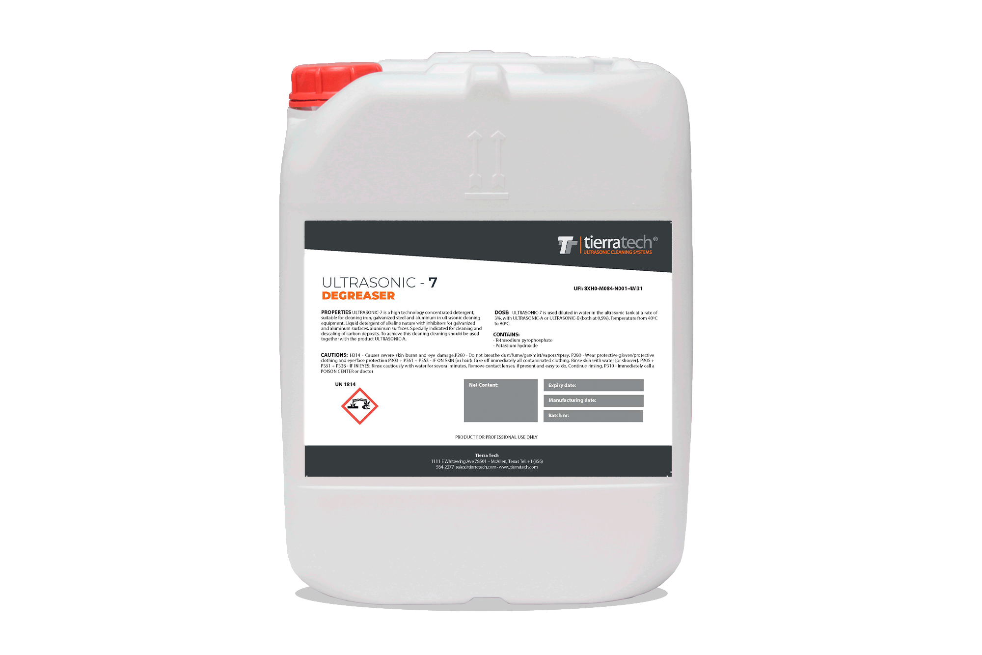Ultrasonic cleaner solution Ultrasonic - 7