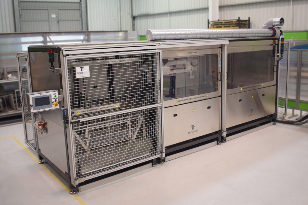 Equipo automático industrial de limpieza: Ingeniería TierraTech® 1 Equipo automático industrial